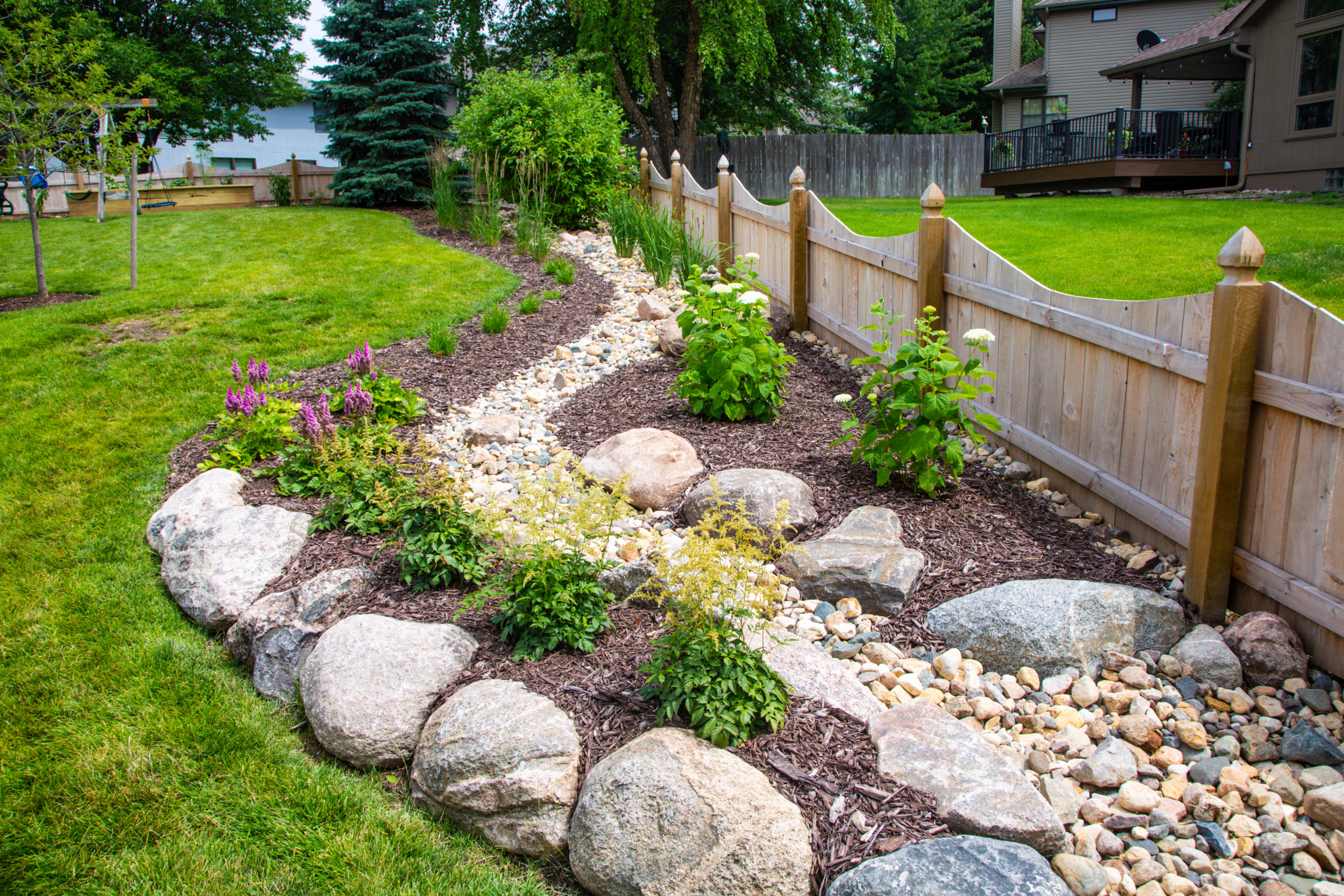 Forest Green Lawn Landscaping, Landscaping Rock Omaha Ne